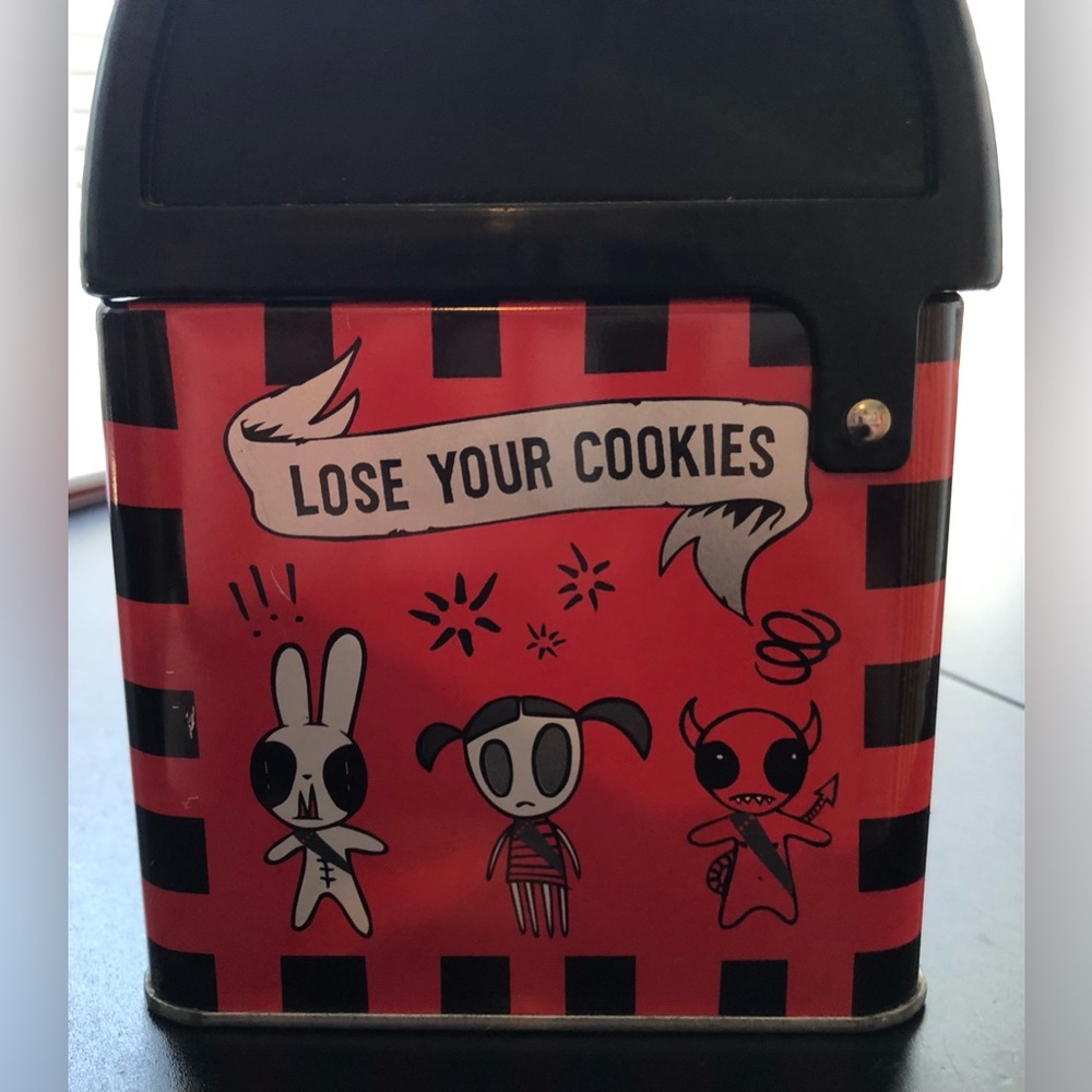 🐈‍⬛ Emily the Strange Ghoul School Lunchbox RARE VINTAGE - Picture 6 of 8